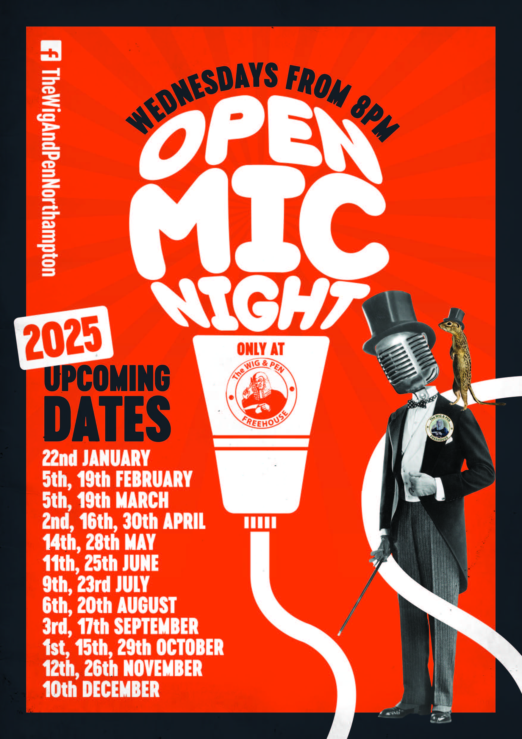 WP A3 Open Mic Night Poster 01.25-v1